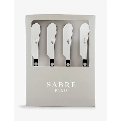 Sabre Black Bistrot Butter Spreader Stainless-steel Set