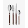 Sabre Chocolat Bistrot 24-pieces Stainless-steel Set