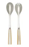 Sabre Icône Salad Cutlery Set In Silver