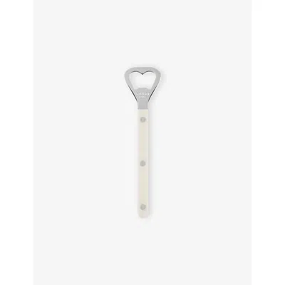 Sabre Engraved Stainless-steel Teak Bottle Opener Ivory