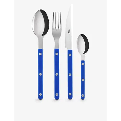 Sabre Lapis Blue Bistrot 24-pieces Stainless-steel Cutlery Set