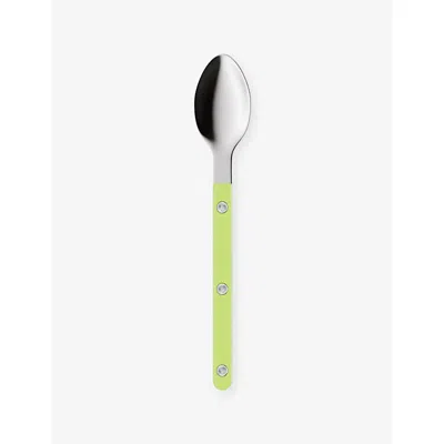 Sabre Lime Bistrot Solid Espresso Stainless-steel Spoon In Animal Print