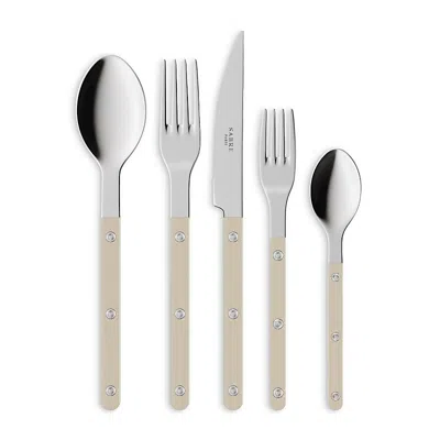 Sabre Paris Bistrot 5 Piece Flatware Set In Neutral