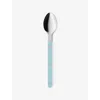 Sabre Pastel Blue Bistrot Solid Espresso Stainless-steel Spoon In Multi