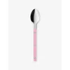 Sabre Pink Bistrot Solid Espresso Stainless-steel Spoon In Multi