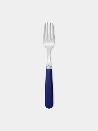 Sabre Pop Cake Fork  Abask Luxury Gift In Blue