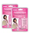 Sabre Portable Safety & Security Personal Alarm, Pack Of 2