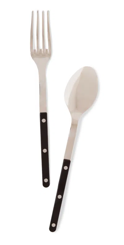 Sabre Serving Set In Black