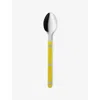 Sabre Yellow Bistrot Solid Espresso Stainless-steel Spoon In Multi
