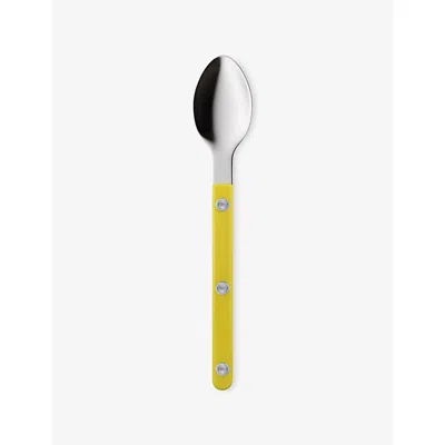 Sabre Yellow Bistrot Solid Espresso Stainless-steel Spoon In Multi
