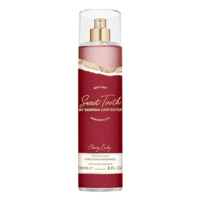 Sabrina Carpenter Ladies Sweet Tooth Cherry Baby Body Spray Body Mist 3.3 oz Fragrances 810023677482 In Transparent