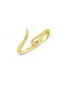 Sabrina Designs 14k 0.02 Ct. Tw. Diamond Snake Wrap Ring