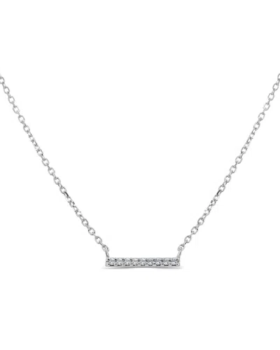 Sabrina Designs 14k Diamond Bar Necklace