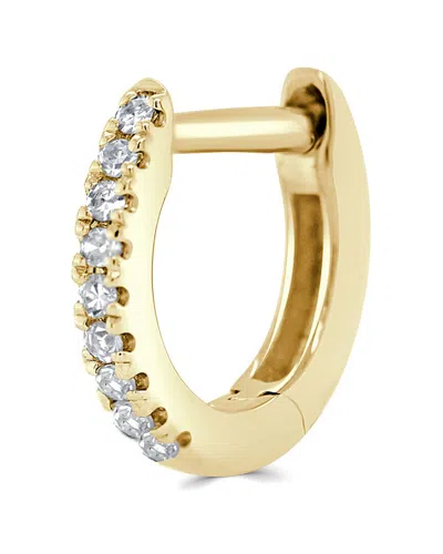 Sabrina Designs 14k Diamond Single Huggie Earring