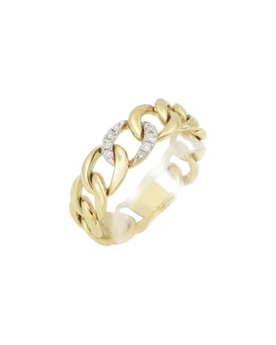 Sabrina Designs 14k 0.05 Ct. Tw. Diamond Half-eternity Ring In Gold
