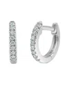 Sabrina Designs 14k 0.05 Ct. Tw. Diamond Huggy Earrings