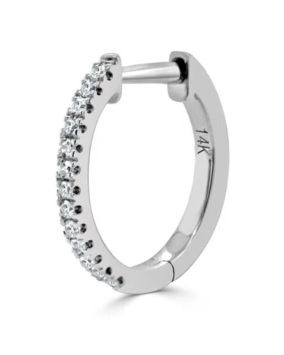 Sabrina Designs 14k Diamond Single Huggie Earring
