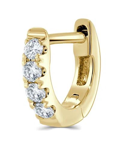 Sabrina Designs 14k Diamond Single Huggie Earring