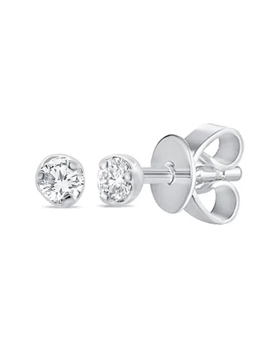 Sabrina Designs 14k 0.06 Ct. Tw. Diamond Studs In Metallic