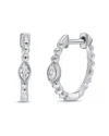 Sabrina Designs 14k 0.07 Ct. Tw. Diamond Huggie Earrings