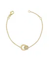 Sabrina Designs 14k 0.07 Ct. Tw. Diamond Link Bracelet