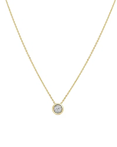 Sabrina Designs 14k 0.08 Ct. Tw. Diamond Necklace In Gold