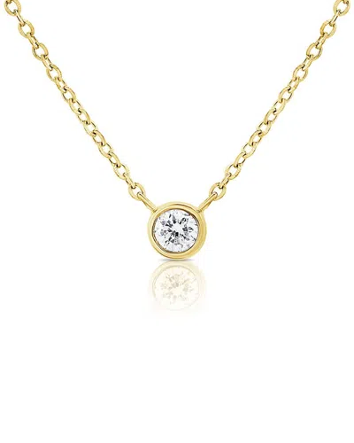 Sabrina Designs 14k 0.08 Ct. Tw. Diamond Necklace In Gold