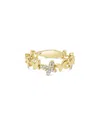Sabrina Designs 14k 0.09 Ct. Tw. Diamond Butterfly Band Ring