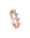Sabrina Designs 14k 0.09 Ct. Tw. Diamond Butterfly Band Ring