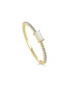 Sabrina Designs 14k Diamond Mother Of Pearl Ring