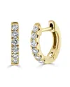 Sabrina Designs 14k Diamond Single Huggie Earring