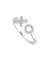 Sabrina Designs 14k 0.09 Ct. Tw. Diamond Xo Ring
