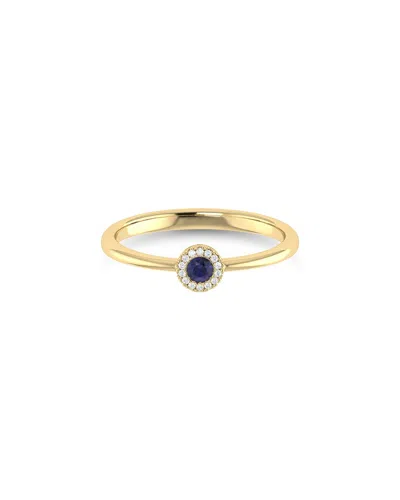 SABRINA DESIGNS SABRINA DESIGNS 14K 0.10 CT. TW. DIAMOND & SAPPHIRE RING