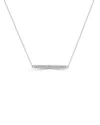 Sabrina Designs 14k 0.10 Ct. Tw. Diamond Bar Necklace