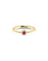 Sabrina Designs 14k 0.11 Ct. Tw. Diamond & Citrine Ring