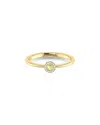 Sabrina Designs 14k 0.11 Ct. Tw. Diamond & Peridot Ring