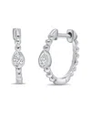 Sabrina Designs 14k 0.11 Ct. Tw. Diamond Huggie Earrings