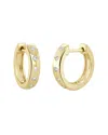 Sabrina Designs 14k 0.11 Ct. Tw. Diamond Huggie Earrings