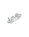 Sabrina Designs 14k 0.11 Ct. Tw. Diamond Love Ring