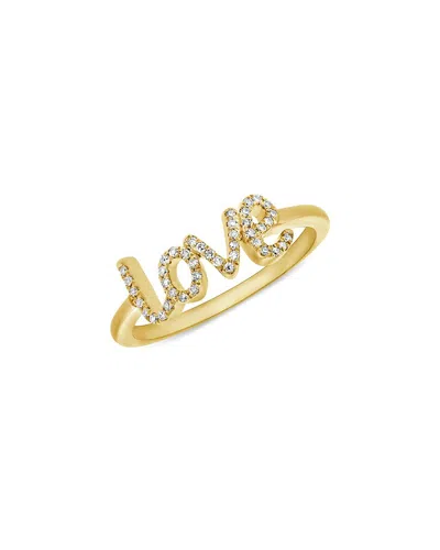 SABRINA DESIGNS SABRINA DESIGNS 14K 0.11 CT. TW. DIAMOND LOVE RING