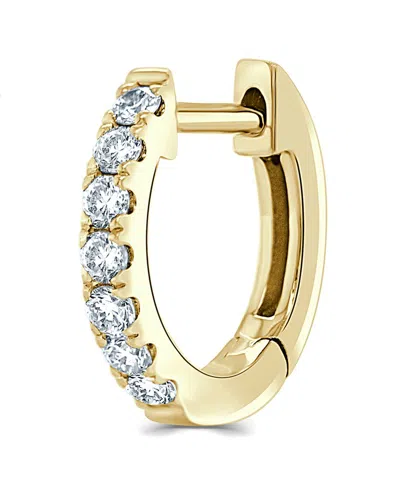 Sabrina Designs 14k 0.11 Ct. Tw. Diamond Single Huggie Earring