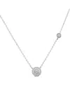 Sabrina Designs 14k 0.11 Ct. Tw. Diamond Solitaire Necklace In Metallic