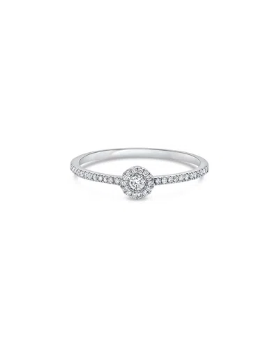 Sabrina Designs 14k 0.12 Ct. Tw. Diamond Stackable Ring In Metallic