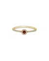 Sabrina Designs 14k 0.13 Ct. Tw. Diamond & Ruby Ring