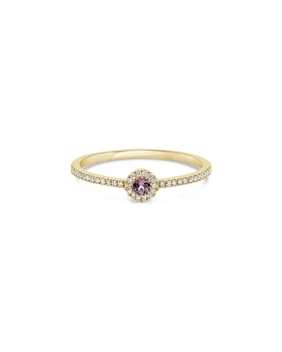 Sabrina Designs 14k 0.13 Ct. Tw. Diamond & Tanzanite Ring