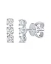 Sabrina Designs 14k 0.13 Ct. Tw. Diamond Bar Earrings