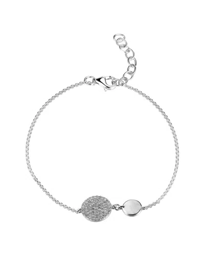 Sabrina Designs 14k 0.13 Ct. Tw. Diamond Chain Bracelet In Metallic