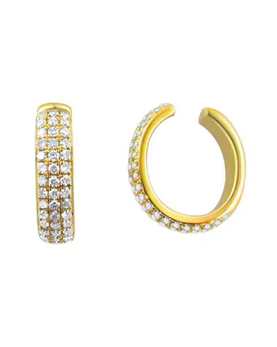 Sabrina Designs 14k 0.13 Ct. Tw. Diamond Cuff Earring In Gold