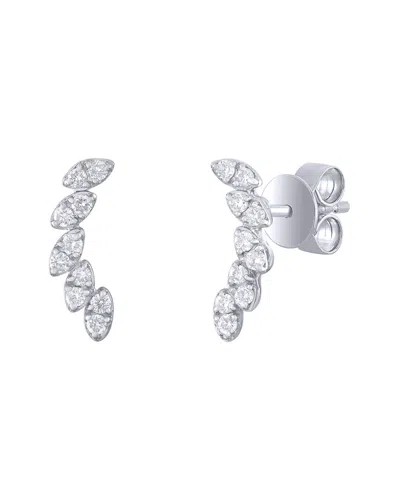 SABRINA DESIGNS SABRINA DESIGNS 14K 0.13 CT. TW. DIAMOND EAR CLIMBER EARRING