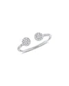 Sabrina Designs 14k 0.13 Ct. Tw. Diamond Half-eternity Ring
